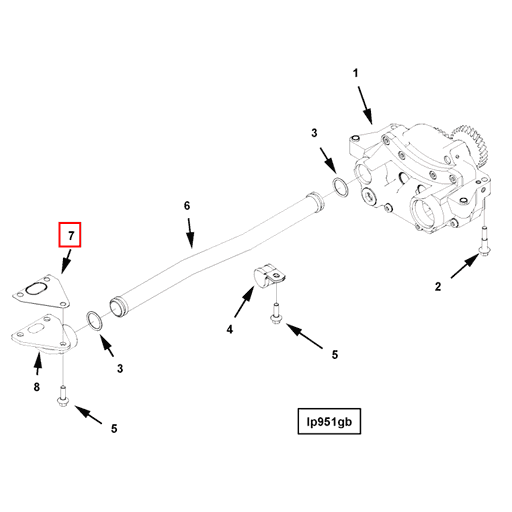 2874011 Cummins | Lubricating Oil Pump | Source One Parts Center
