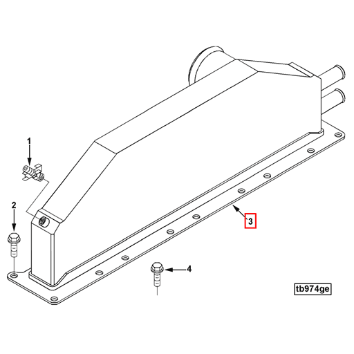 3924732 Cummins | Aftercooler | Source One Parts Center