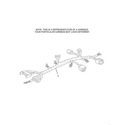 440543001 IC Bus HARNESS ELECTRICAL A BACK UP LIGHT RELAY Source