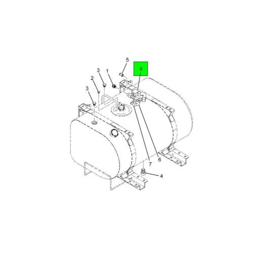 6124894C1 Navistar International® HEATER FUEL STICK FUEL WARMER ARCTIC FOX W/THERMOSTAT