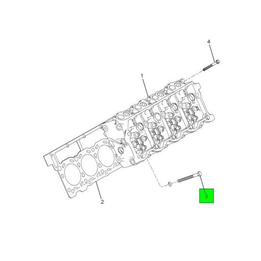 1872657C1 Navistar International® BOLT CYLINDER HEAD Source One