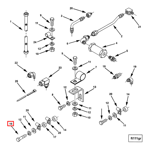 S165 Cummins | Hexagon Head Cap Screw | Source One Parts Center