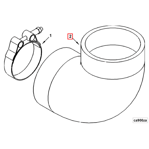 4936465 Cummins | Elbow Hose | Source One Parts Center