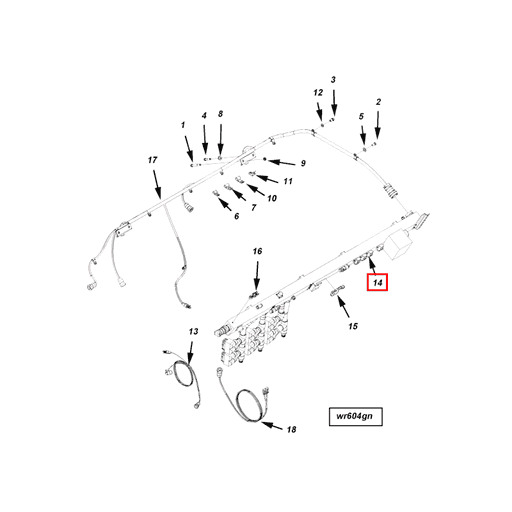 3643640 Cummins | Electronic Control Module Wiring Harness | Source One ...