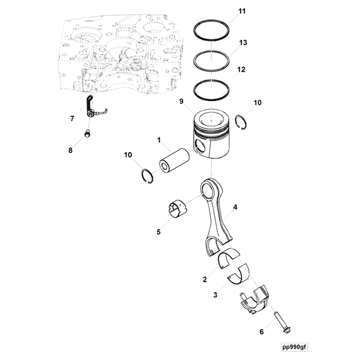 4955169 Cummins | Piston Ring Set | Source One Parts Center