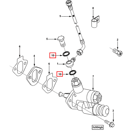 3935095 Cummins | Flexible Hose | Source One Parts Center