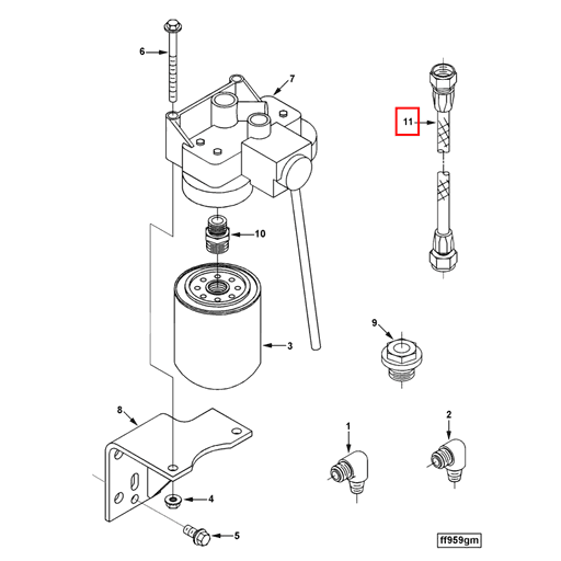 4019873 Cummins | Flexible Hose | Source One Parts Center