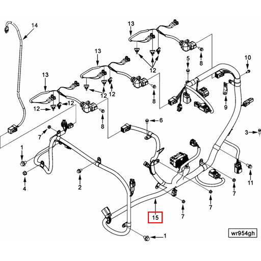 3970309 Cummins | Electronic Control Module Wiring Harness | Source One ...