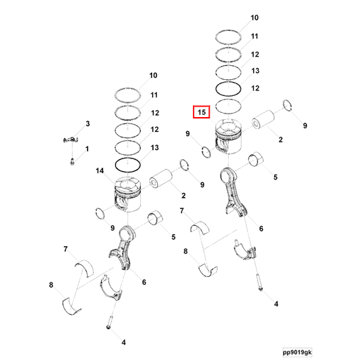 3694067 Cummins | Engine Piston | Source One Parts Center