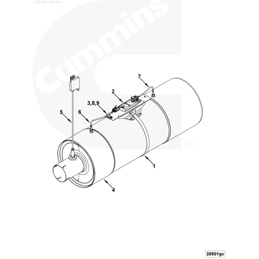 4354221 4354210CUM Kenworth | Aftertreatment Device 4354210 | Source One Parts ...