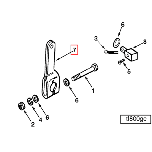 138629 Cummins | Throttle Lever | Source One Parts Center