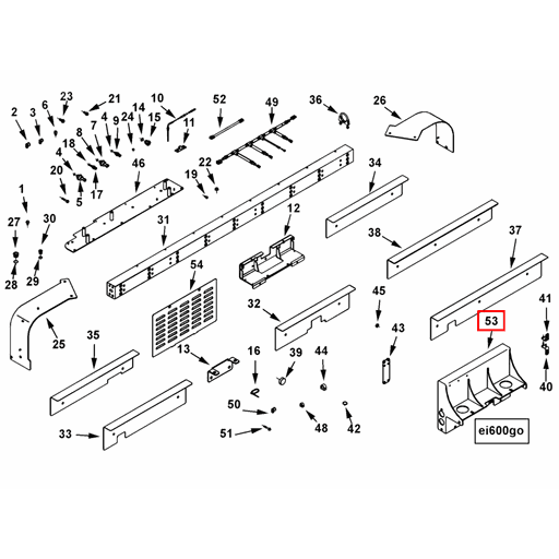 4065617 Cummins | Heat Exchanger Bracket | Source One Parts Center