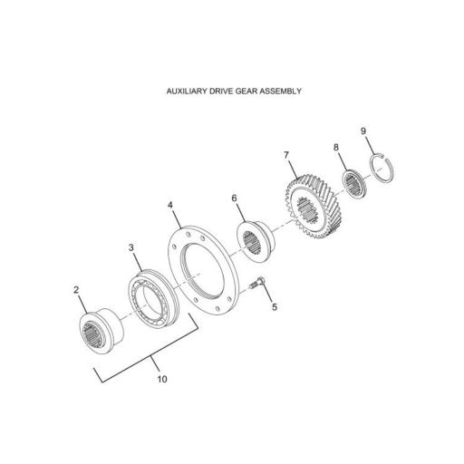 3710551F91 Navistar International® TRANSMISSION BASE TRANSMISSION