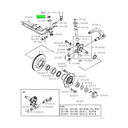 MB294059 | Mitsubishi FUSO® | Kingpin Dust Seal