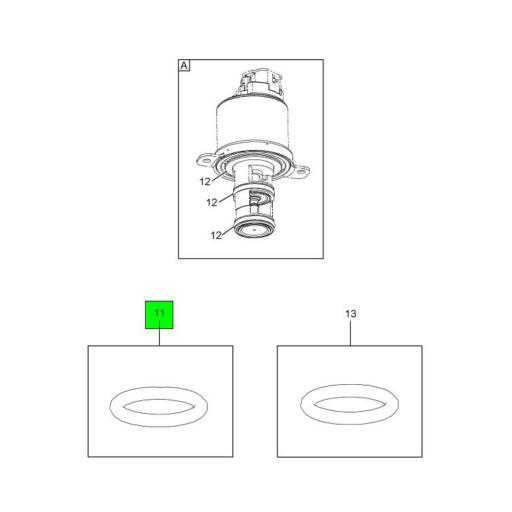 1854274C93 | Navistar International® | KIT TURBOCHARGER MOUNTING SEAL