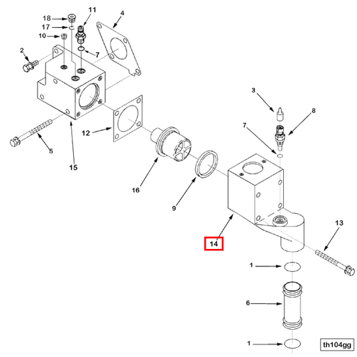 3076490 Cummins | Thermostat Housing Cover | Source One Parts Center