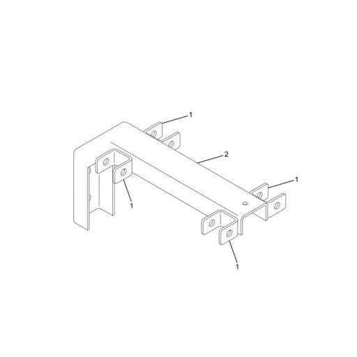 3814486C3 Navistar International® SUPPORT ASSEMBLY HANGER TAIL PIPE