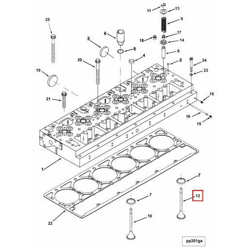 3080976 Cummins | Exhaust Valve | Source One Parts Center