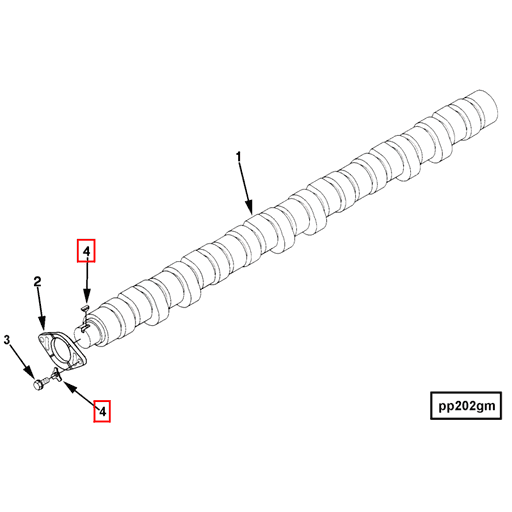 3030895 Cummins | Offset Woodruff Key | Source One Parts Center