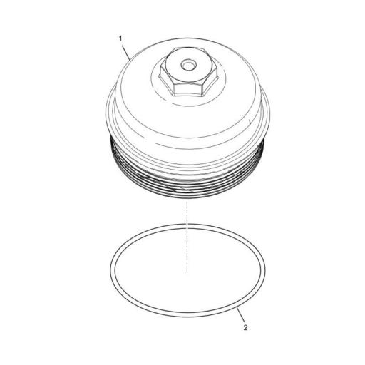 3004475C92 Navistar International® KIT CAP FUEL FILTER Source One