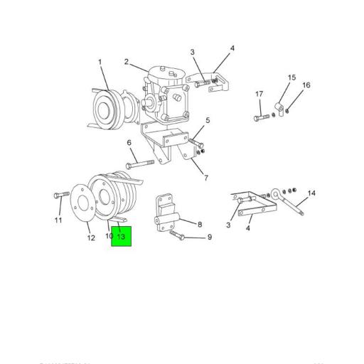 FLTBT17460 Fleetrite V Belt Source One Parts Center