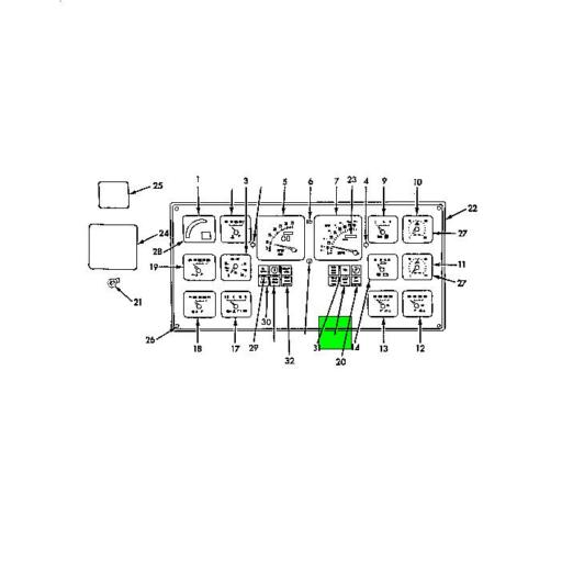 1619674C1 Navistar International® LENS INSTR CLUSTER Source One