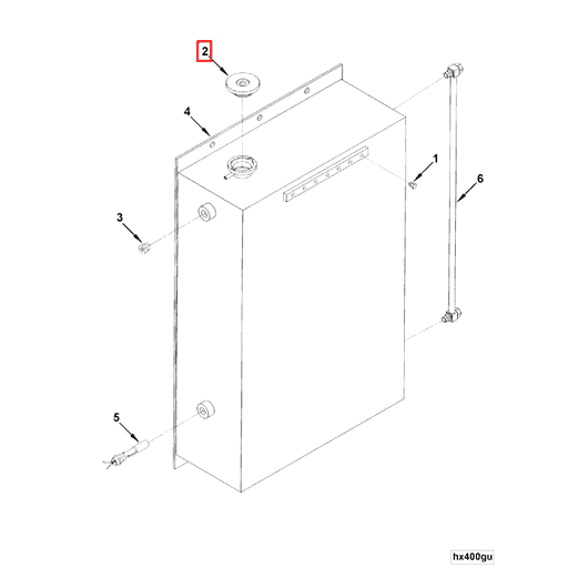 119665 Cummins | Water Cooler Filler Cap | Source One Parts Center