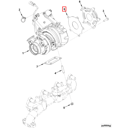 5271392 Cummins | Exhaust Outlet Connection Gasket | Source One Parts ...
