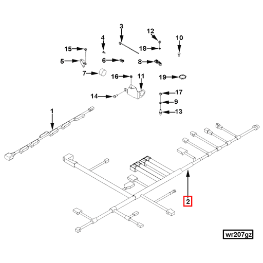 2864510 Cummins | Electronic Control Module Wiring Harness | Source One ...