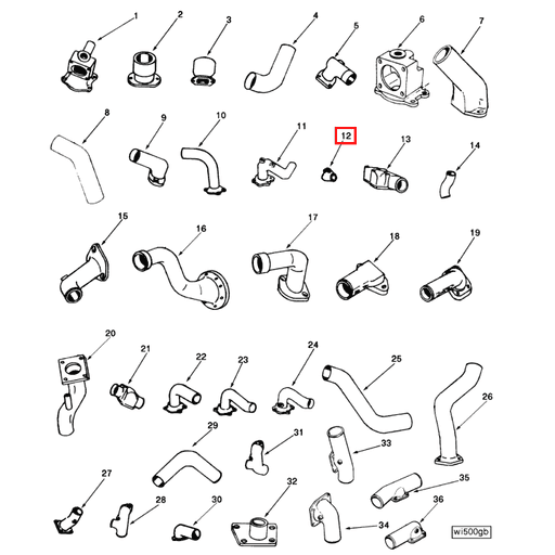 103376 Cummins | Water Bypass Connection | Source One Parts Center