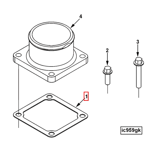 3415610 Cummins | Connection Gasket | Source One Parts Center