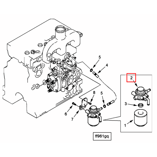 4900277 Cummins | Fuel Filter Head | Source One Parts Center