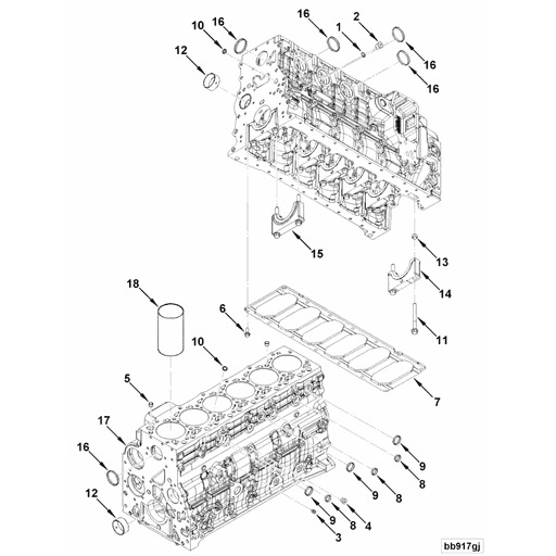 4955412 Cummins | Cylinder Block Kit | Source One Parts Center