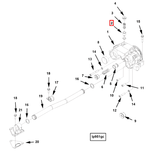 2874103 Cummins | Pressure Regulator Valve | Source One Parts Center