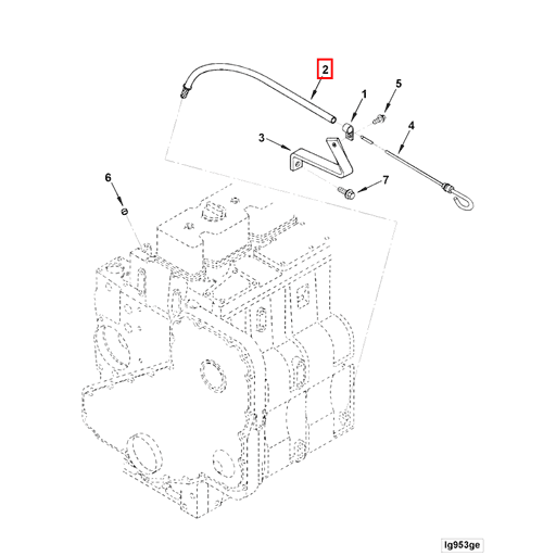 3356867 Cummins | Oil Gauge Tube | Source One Parts Center