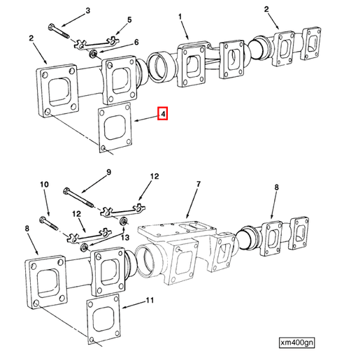 205196 Cummins | Exhaust Manifold Gasket | Source One Parts Center