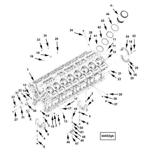 4955242 Cummins | Cylinder Block Kit | Source One Parts Center