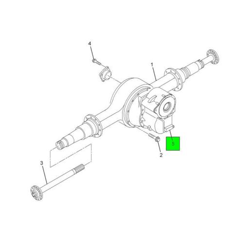 ひや4点 1665220C92 Navistar International | DIFFERENTIAL FORWARD
