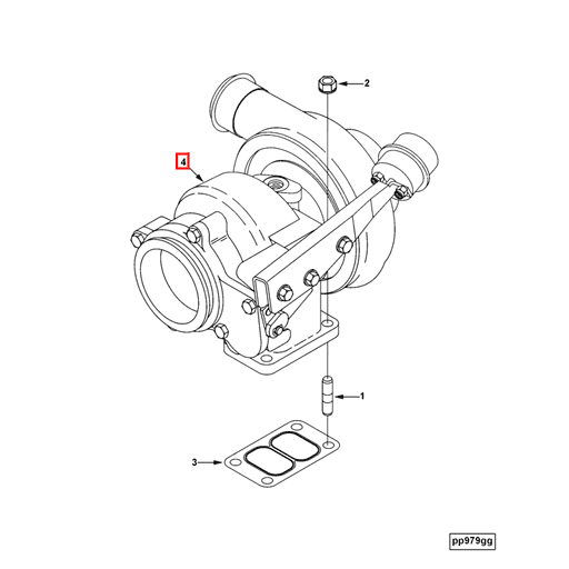 4040022 Cummins | Turbocharger | Source One Parts Center