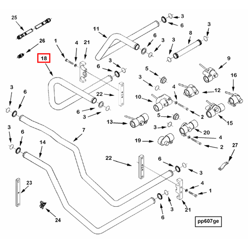 3179856 Cummins | Water Transfer Tube | Source One Parts Center