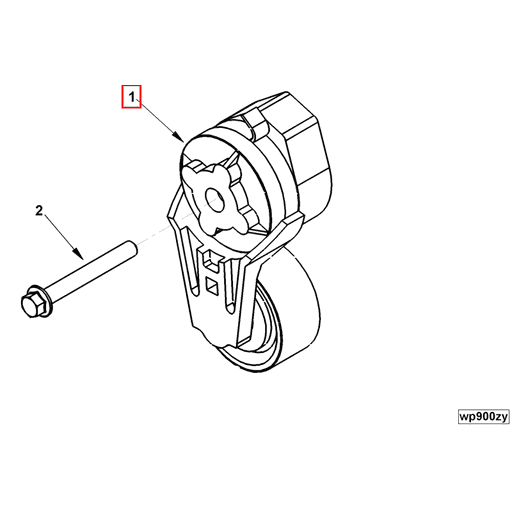 3957434 Cummins | Belt Tensioner | Source One Parts Center