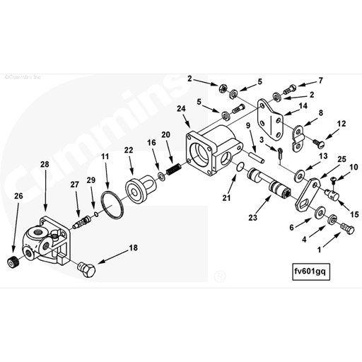 3417155 Cummins | Fuel Shutoff Valve | Source One Parts Center