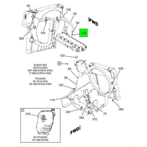 3558578C1 | Navistar International® | FITTING ADAPTER 1/2 NPT X 3/8 HOSE