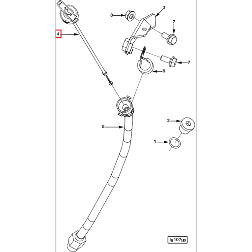 3684296 Cummins | Dipstick | Source One Parts Center