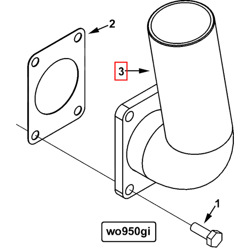 4096733 Cummins | Water Outlet Connection | Source One Parts Center