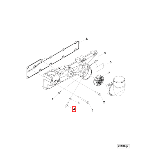 4940117 Cummins | Studded Flange Cap Screw | Source One Parts Center
