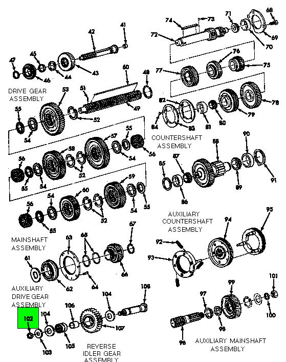 9411658 | Genuine Navistar International® NUT LOCK 5/8 UNF - 20 Pack