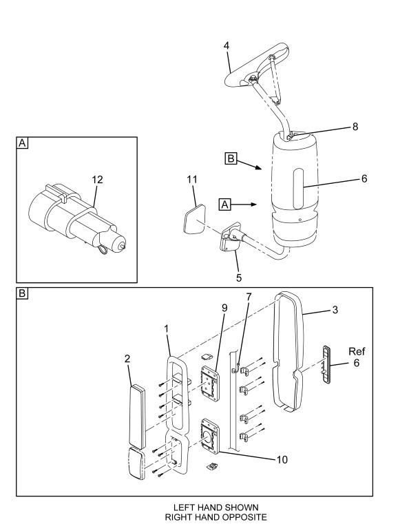 3561562C1  International Ambient Air Temperature Sensor- Mirror Mounted