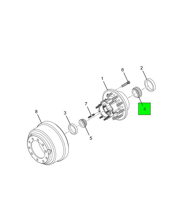 HYT594A | Navistar International® | BEARING CONE /ROLLERS | Source