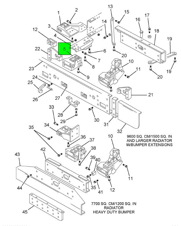 546037C1 | Navistar International® | BRACKET FRONT SPRING HANGER RIGHT ...